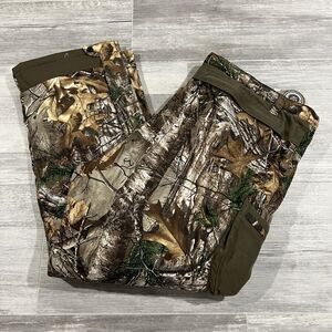 Guide Series Tech H20 Pants Men 2XL Camo Hunting Ankle Zip Realtree‎ Waterproof